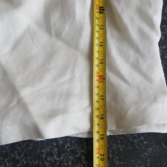 Frame ! Puff Sleeve U-Neck Top ( L ) - Picture 9 of 10